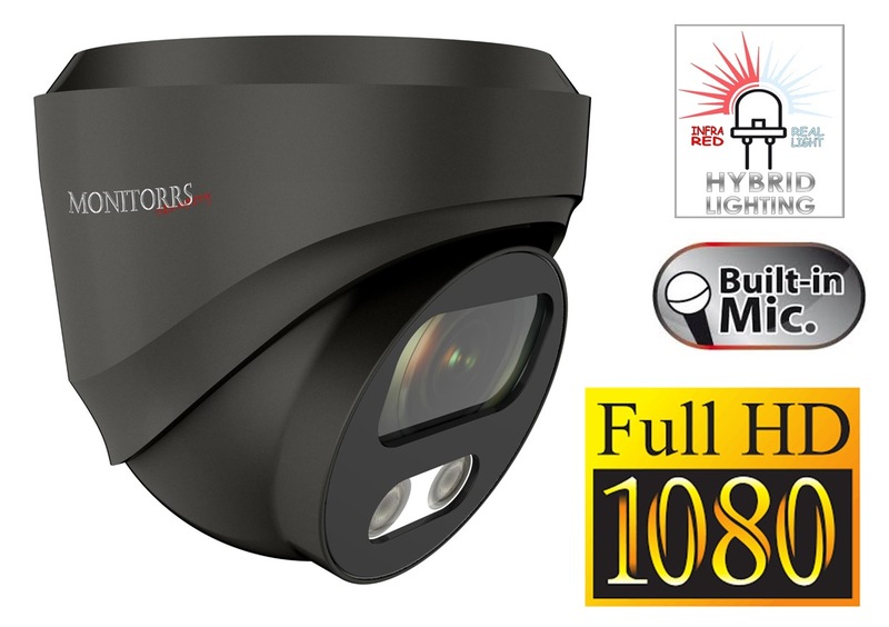 Monitorrs Security Hybrid Light IP 4 kamerový set 2 Mpix GDome (6212K4)